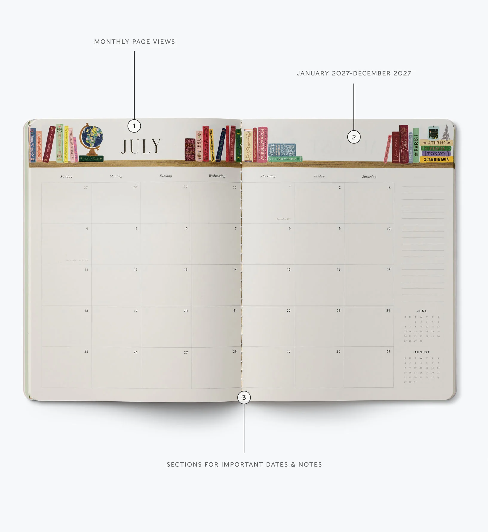 2027 12-Month Appointment Notebook - Ladies Night Book Club - Image 4
