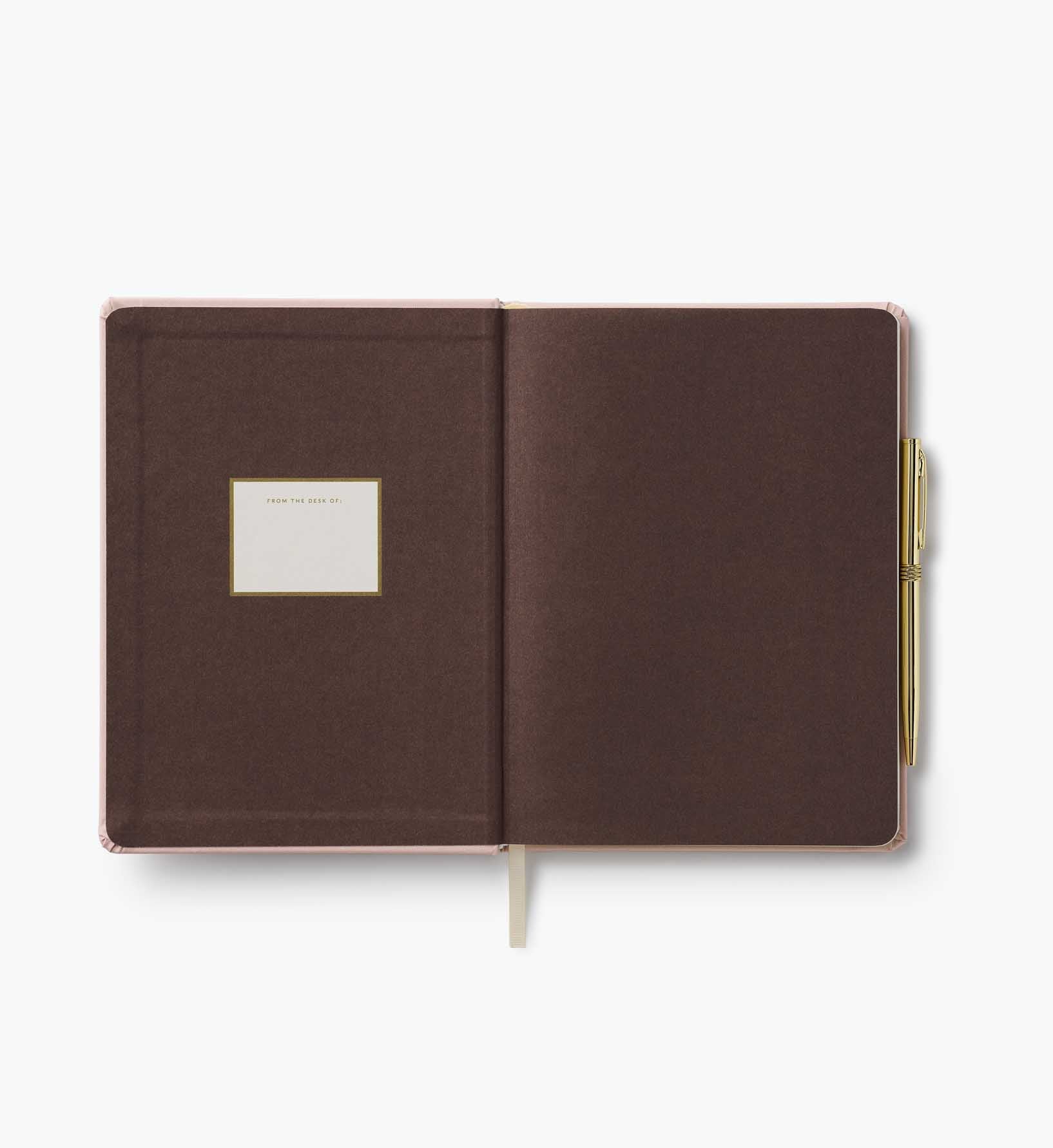2027 12-Month Hardcover Planner with Pen - Paisley - Image 3
