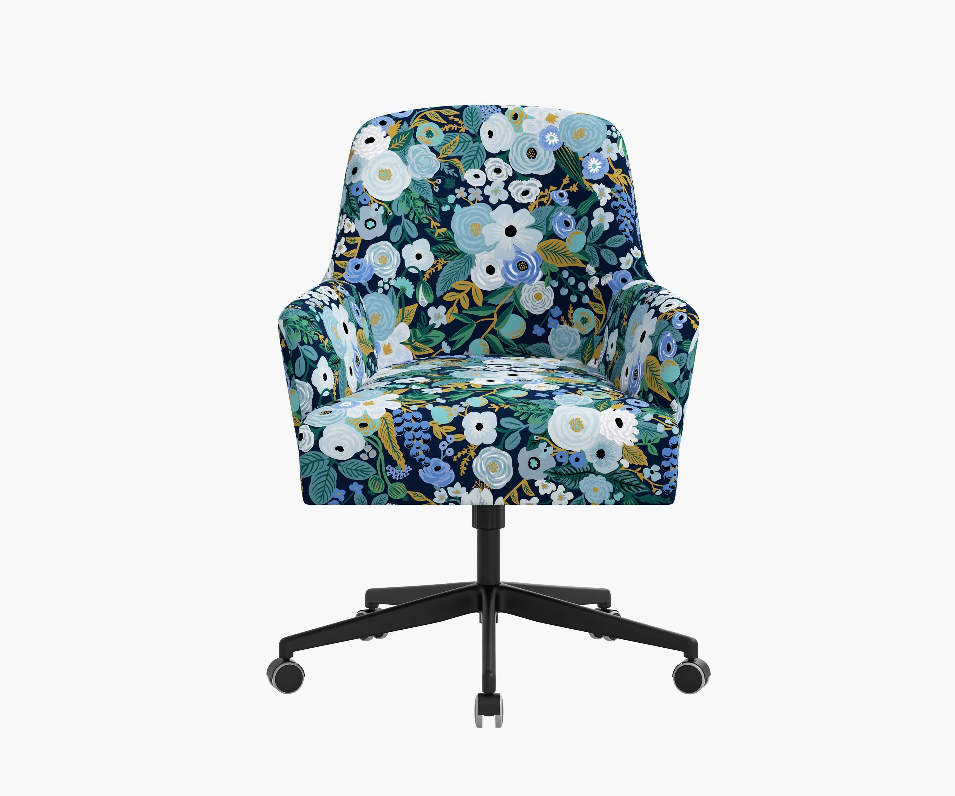 Cambridge Desk Chair - Garden Party Blue - Image 2