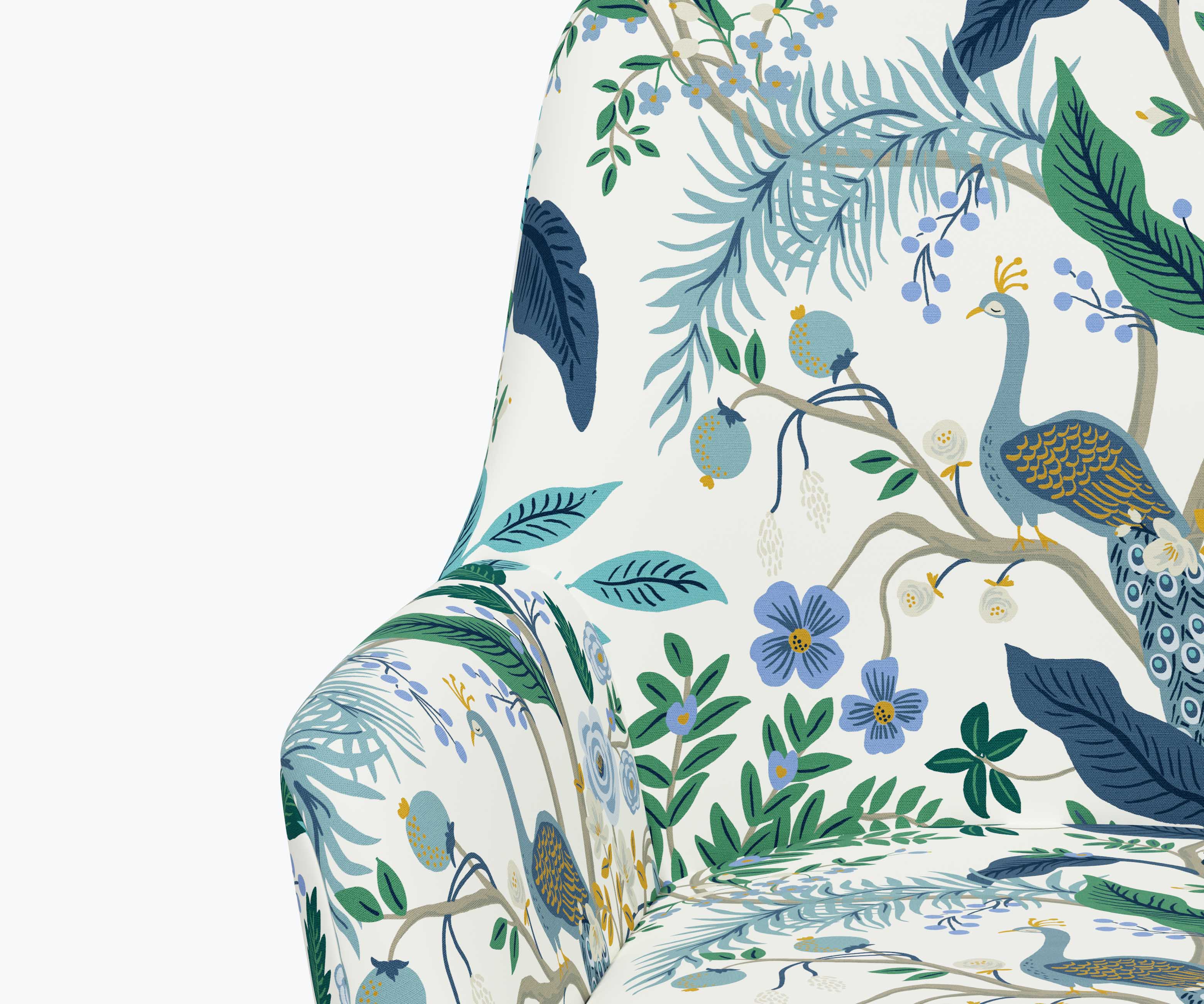 Cambridge Desk Chair - Peacock - Image 2