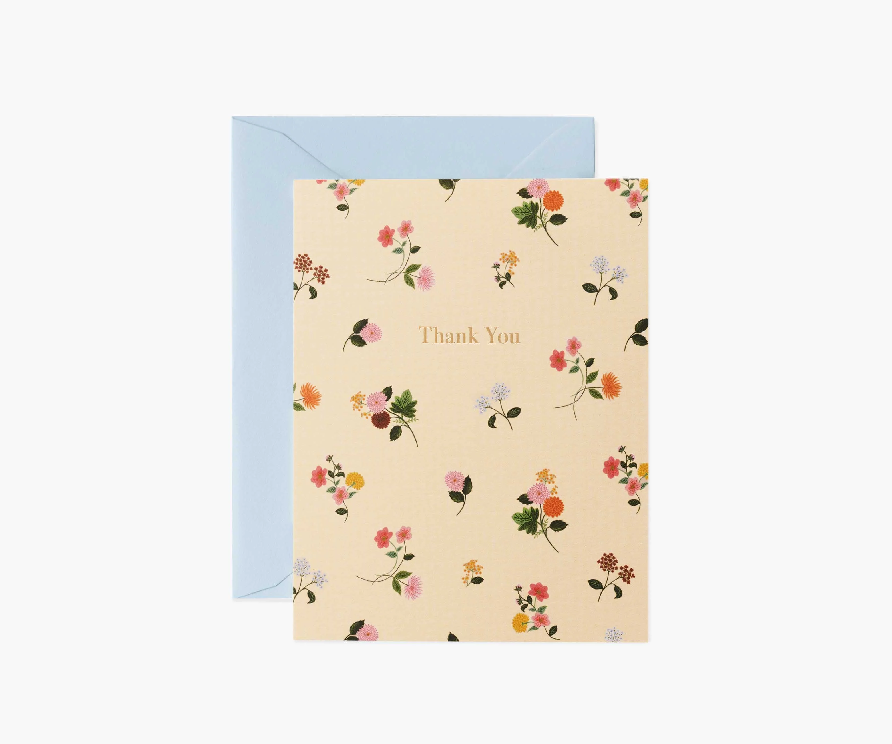Ditsy Dahlia Thank You Cards - Boxed Set