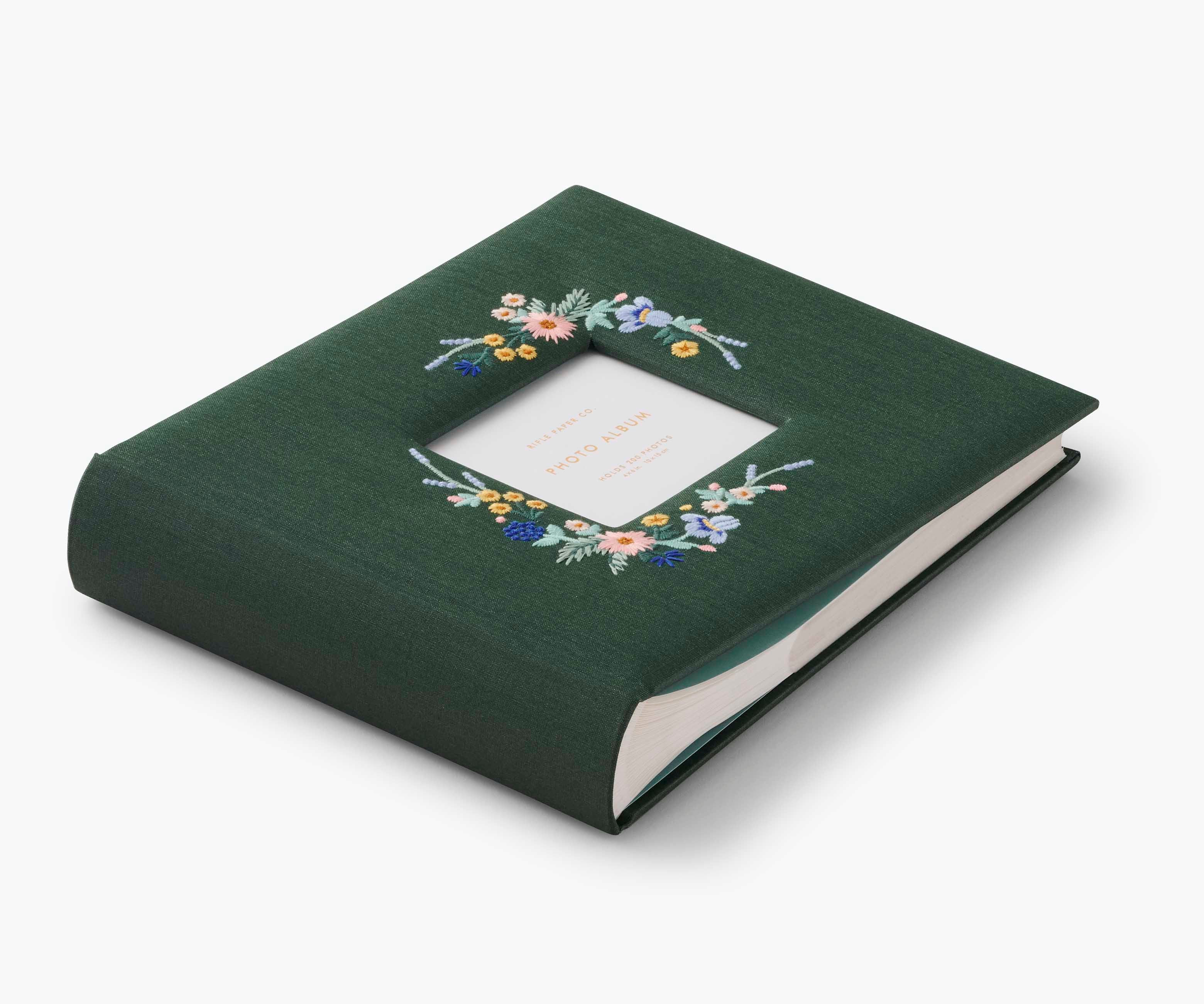 Embroidered Heirloom Photo Album - Wildwood - Image 5