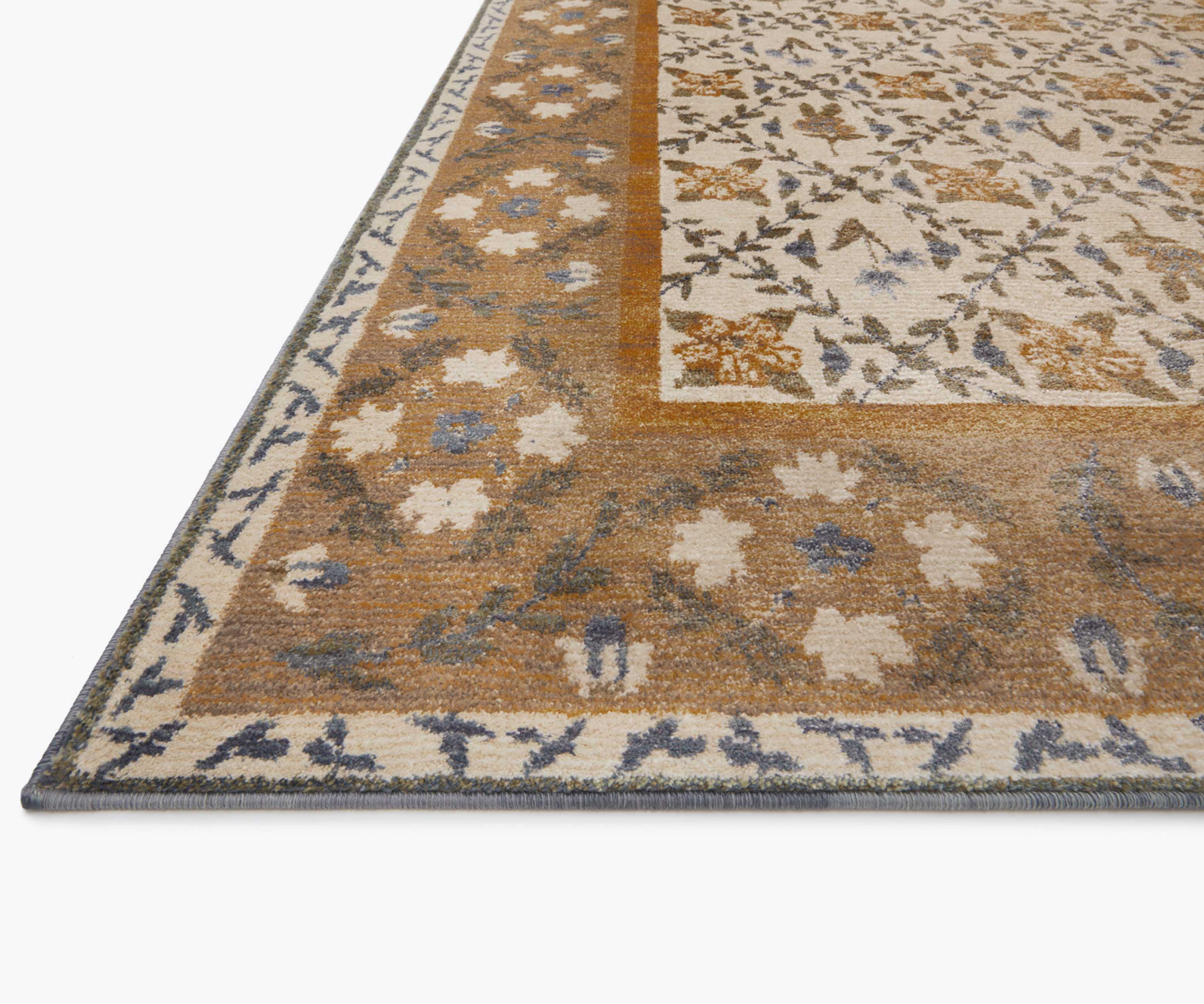 Fiore Belvedere Power-Loomed Rug - Gold - Image 3