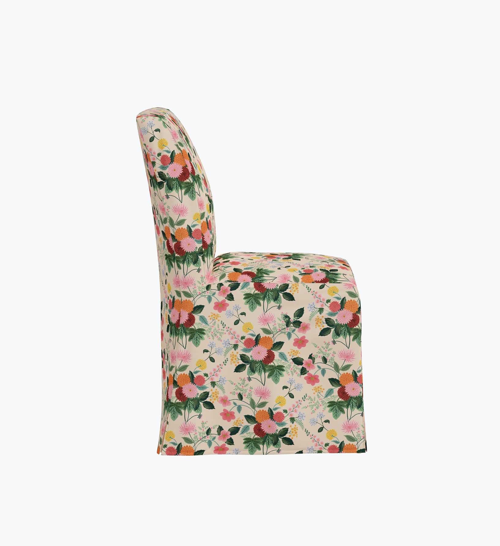 Frances Slipcover Dining Chair - Dahlia - Image 4