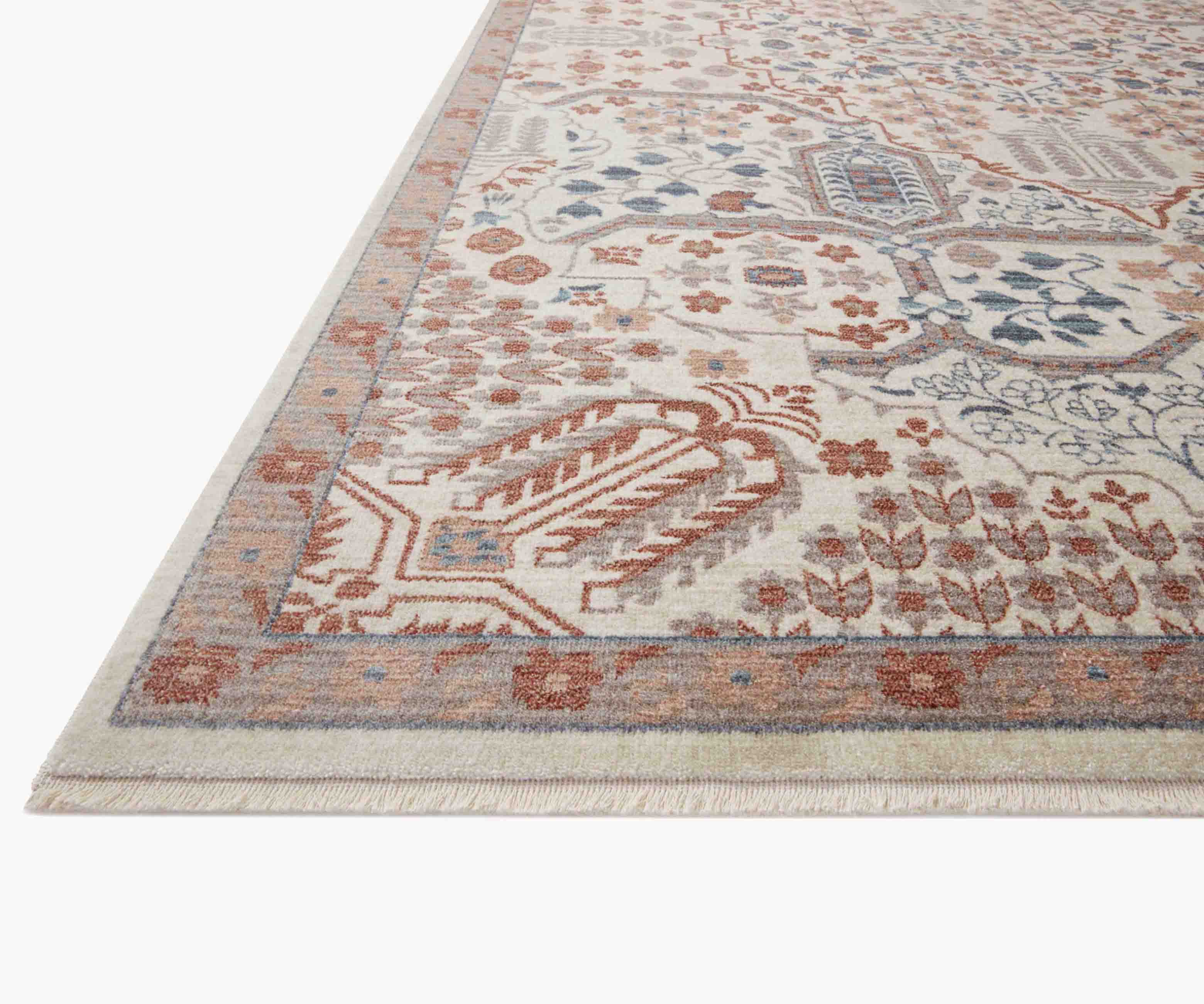 Holland Isa Power-Loomed Rug - Rust - Image 3