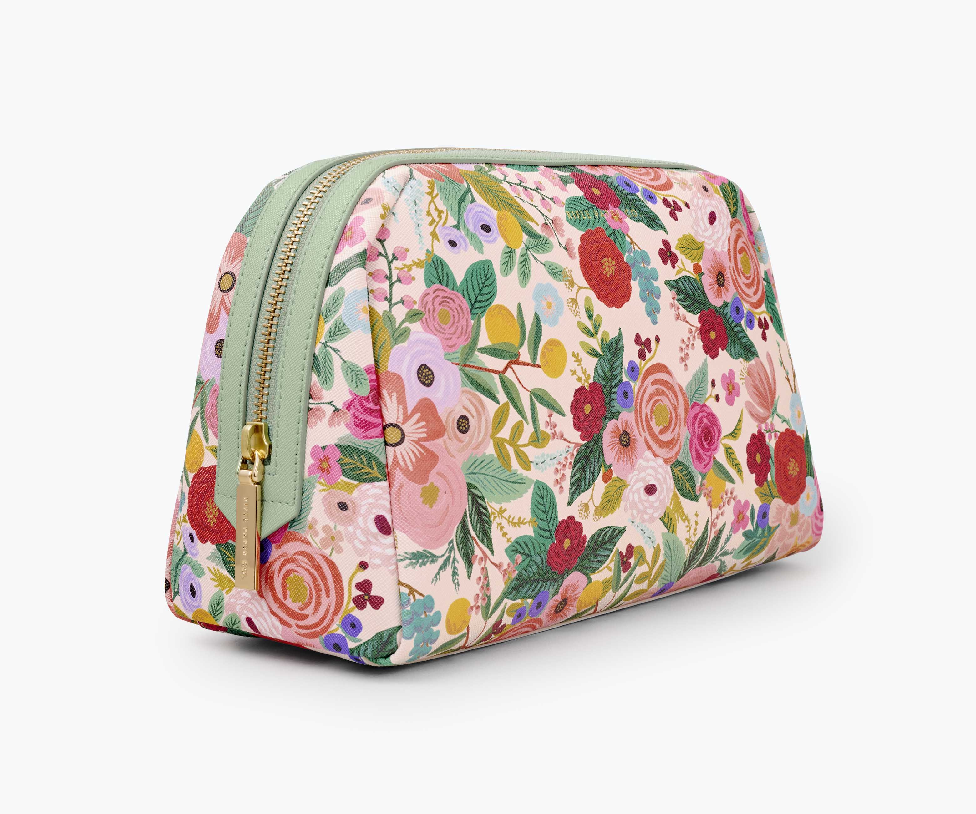 Large Cosmetic Pouch - Garden Party - Image 5