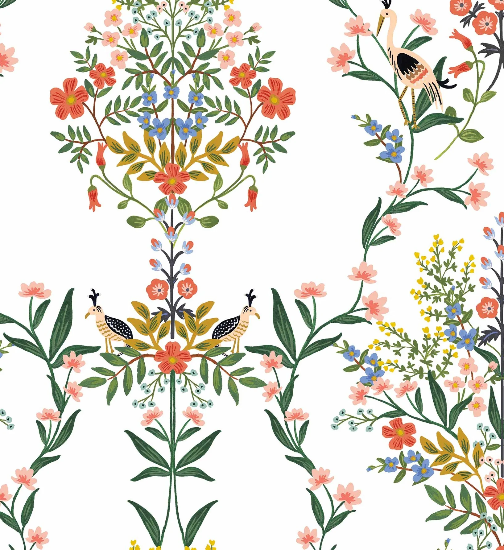 Luxembourg Peel & Stick Wallpaper - White Multi - Image 3