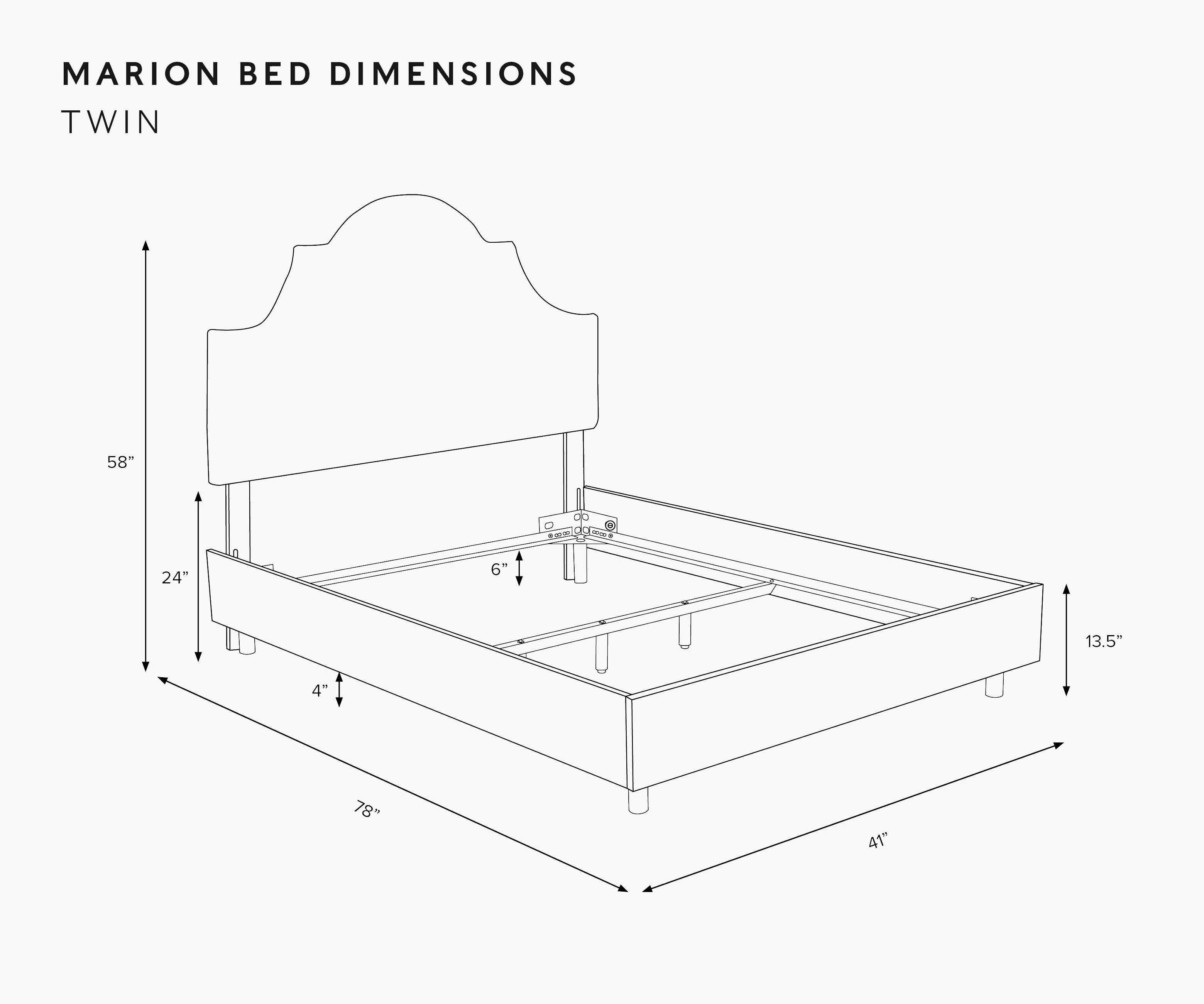 Marion Bed - Bramble - Image 6