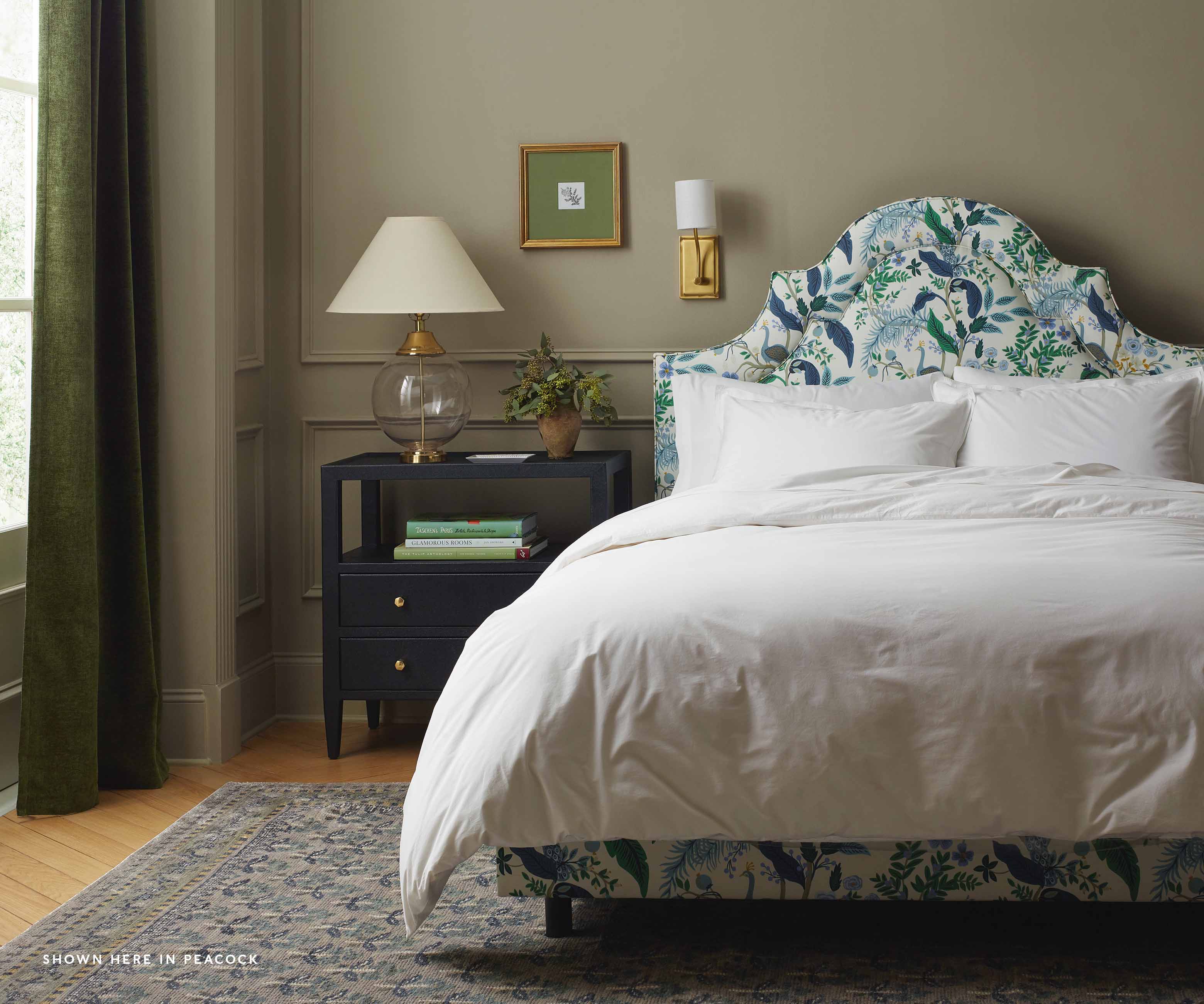 Marion Bed - Peonies - Image 5