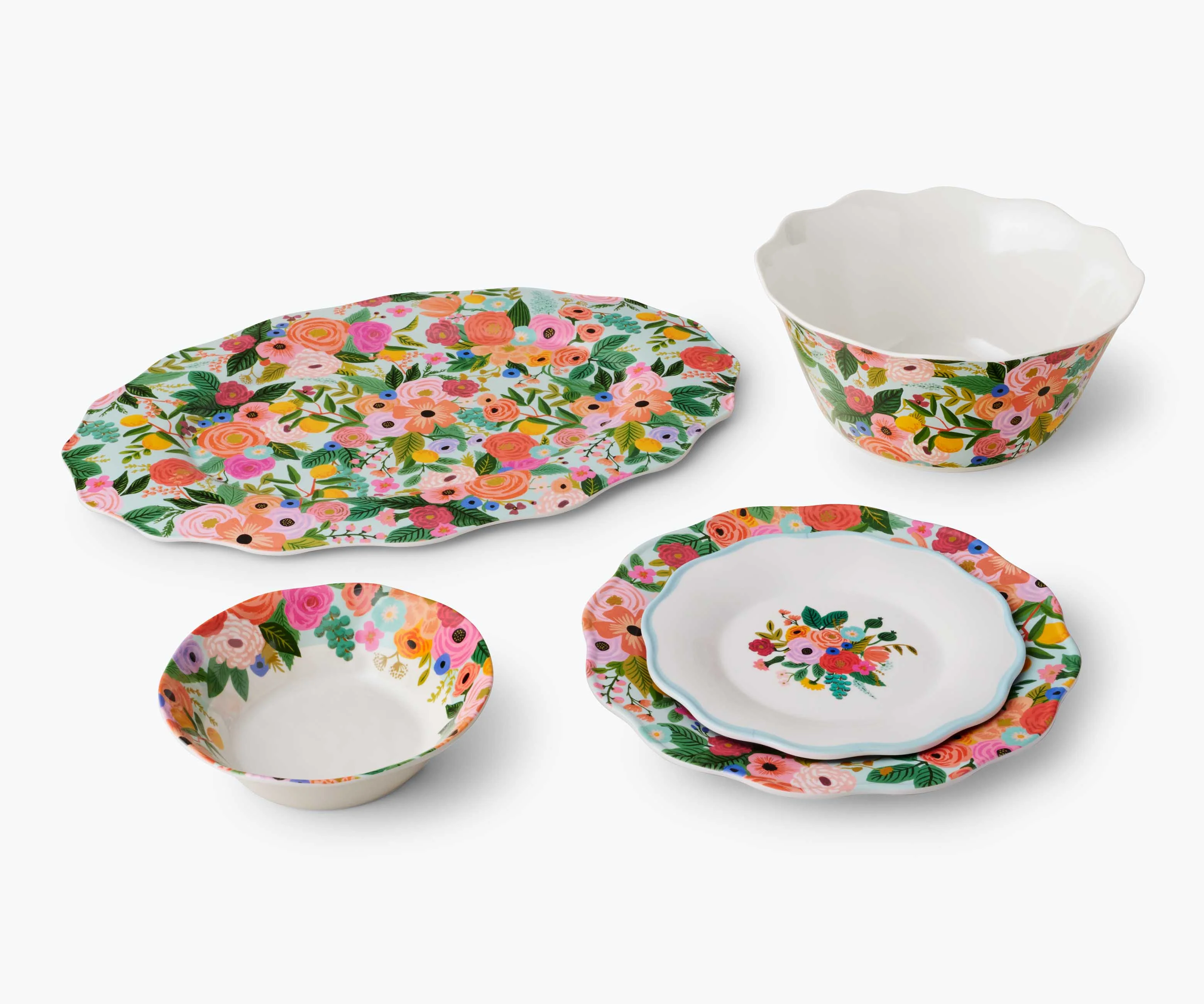 Melamine Assorted Bowls - Garden Party - Image 15