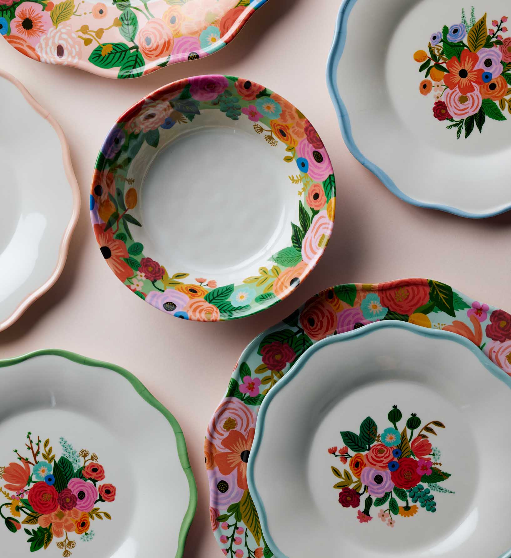 Melamine Assorted Bowls - Garden Party - Image 2