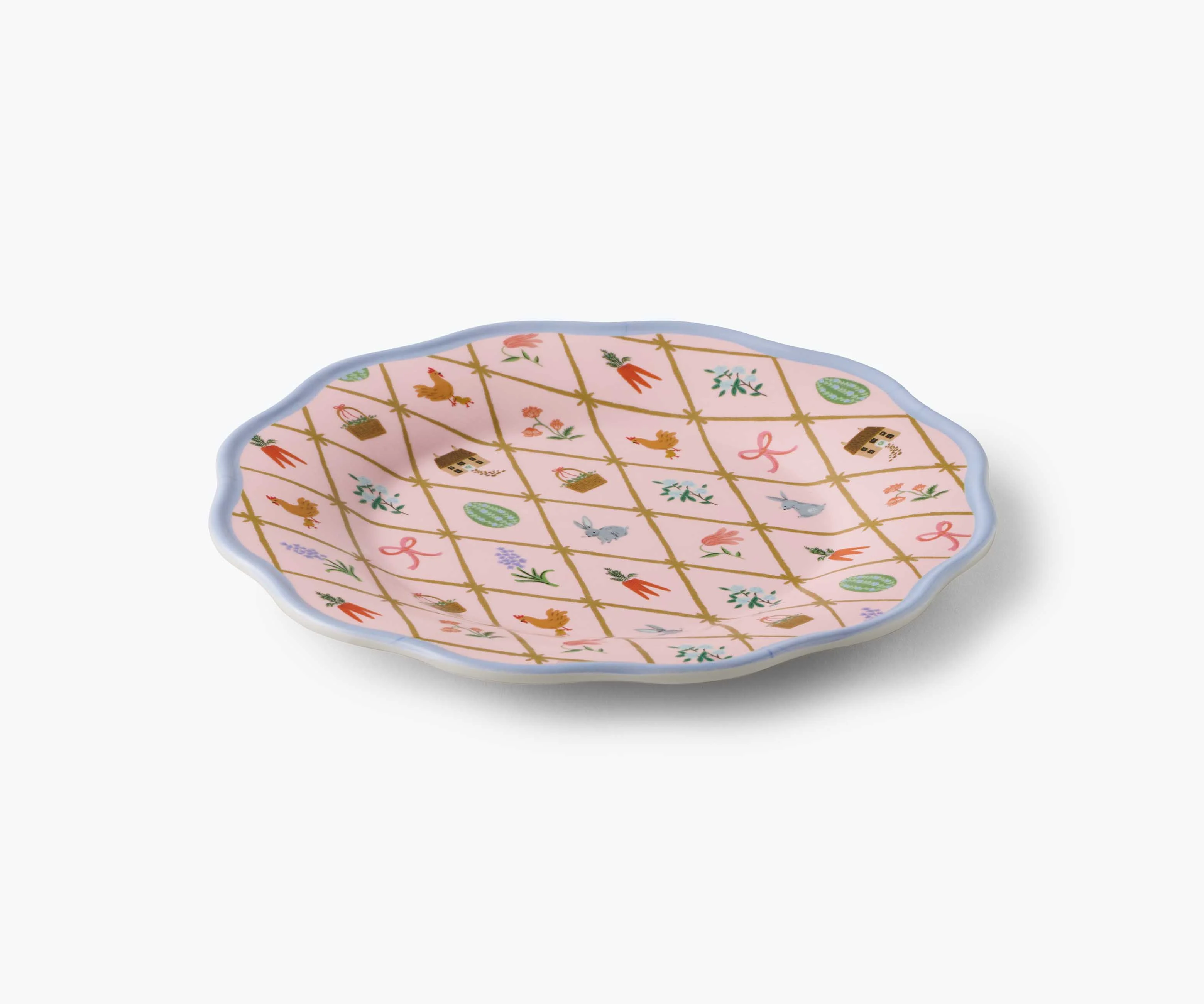 Melamine Assorted Dessert Plates - Spring Farm - Image 12