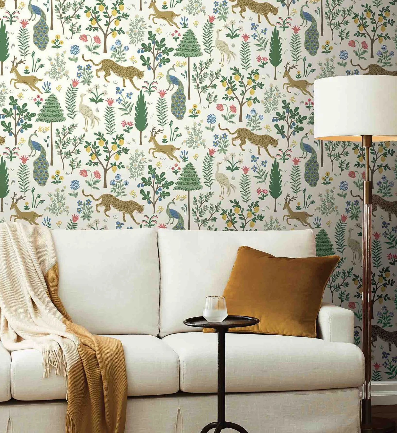 Menagerie Wallpaper - White - Image 2