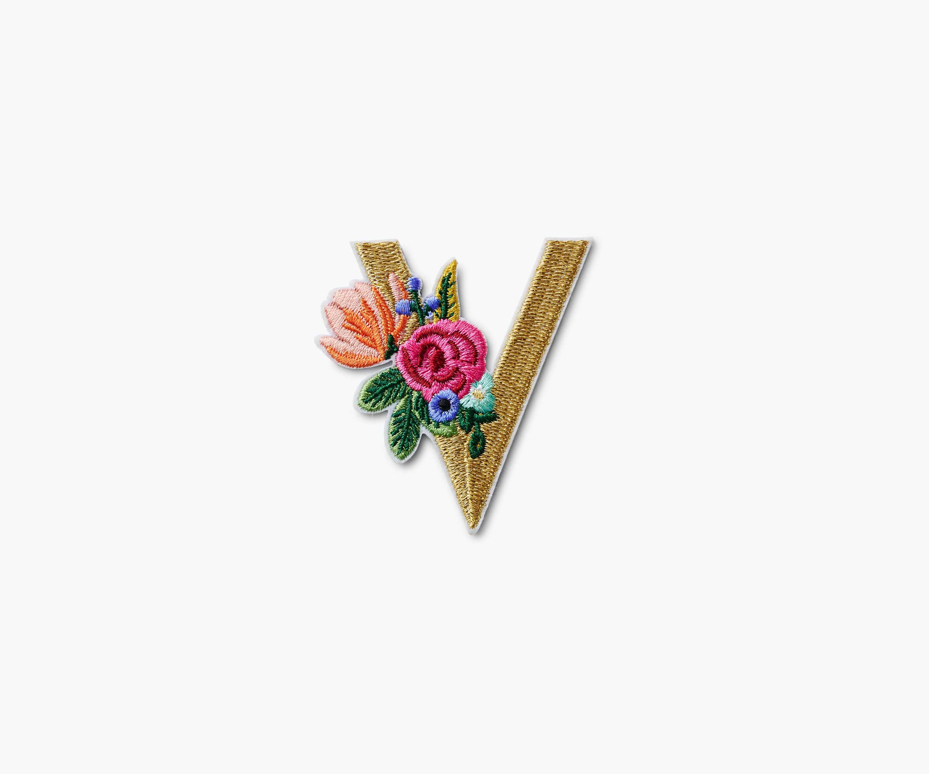 Monogram Embroidered Sticker Patch - Image 23