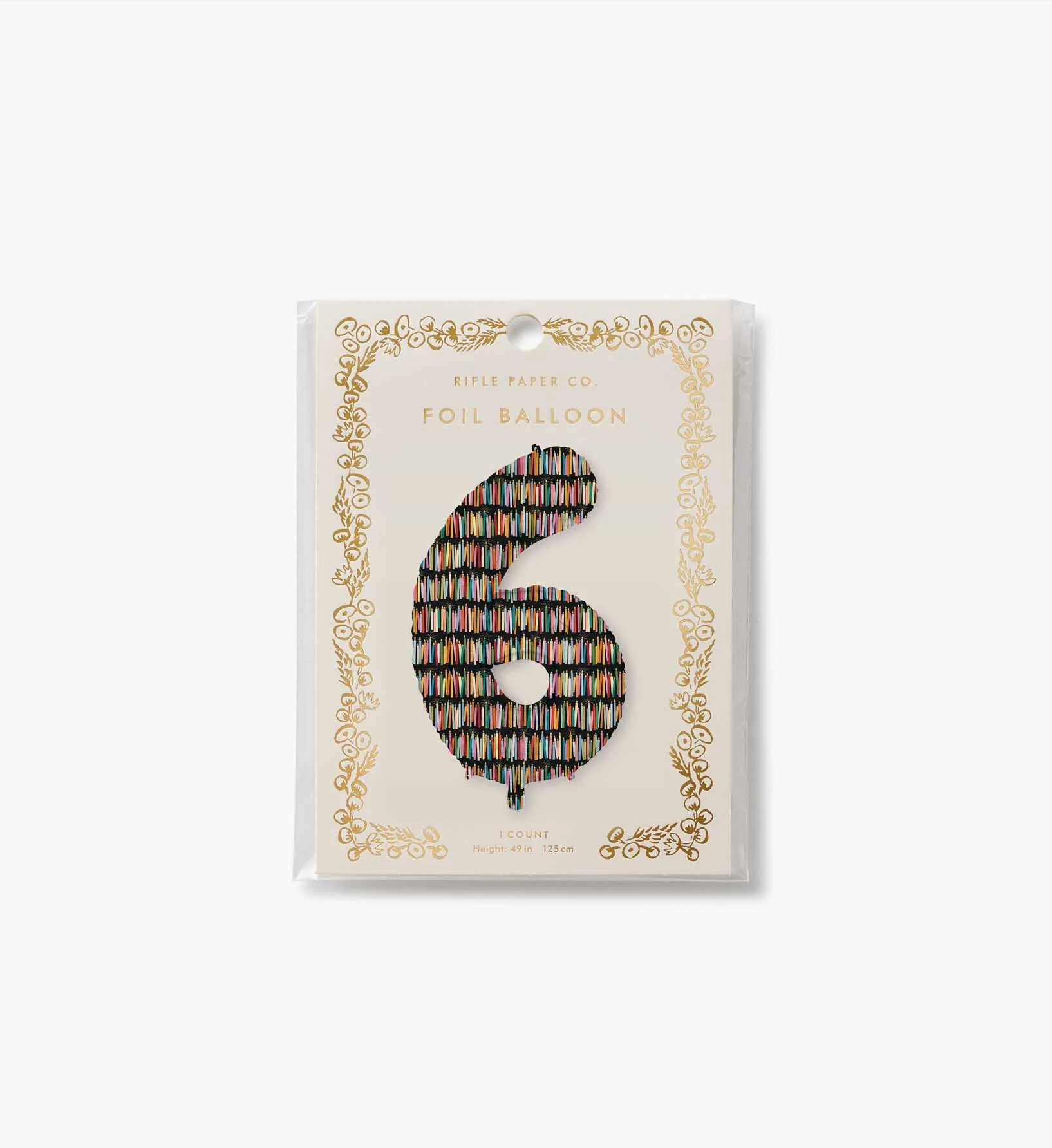 Numbered Foil Balloon - Candles - Image 14