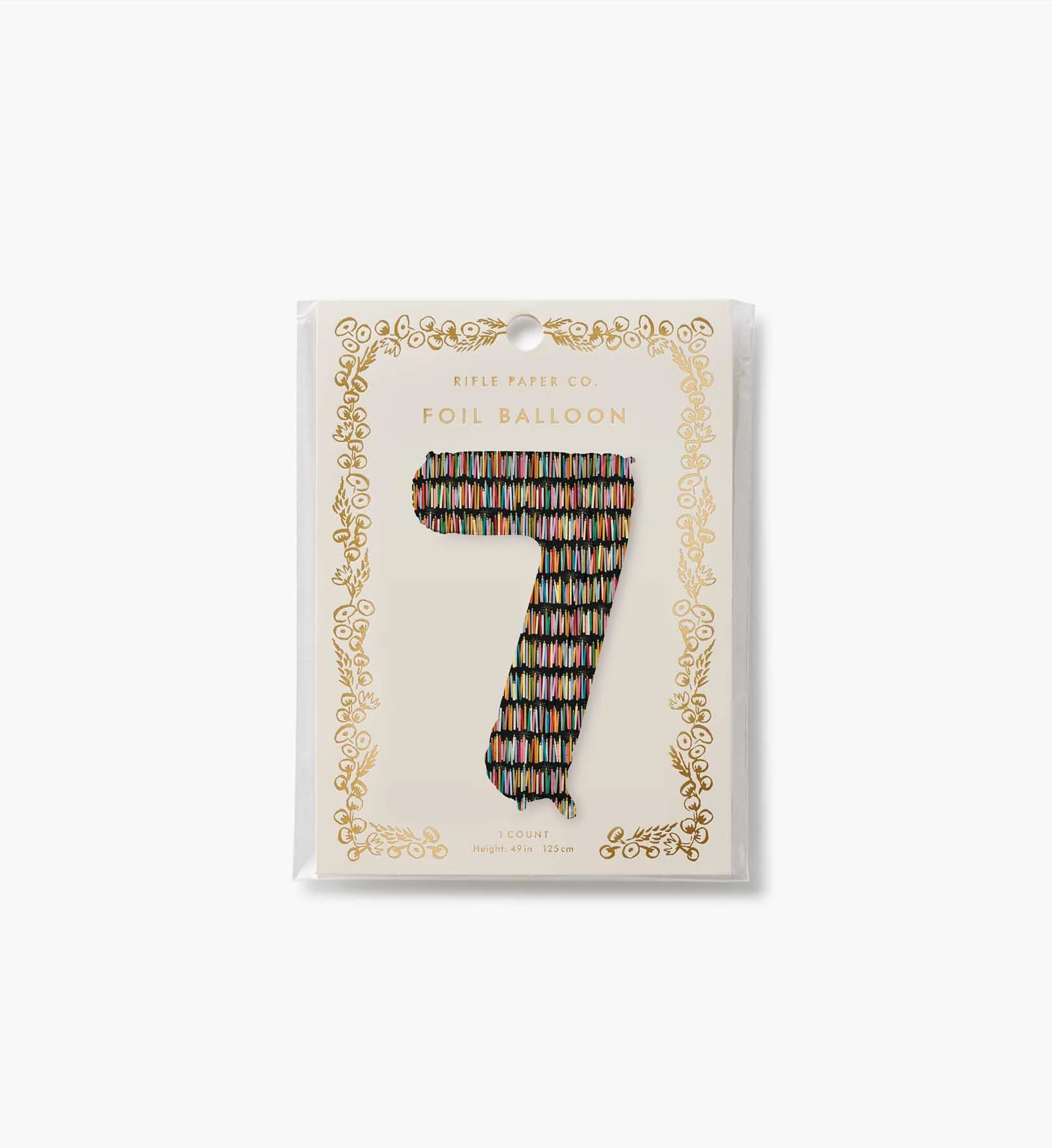 Numbered Foil Balloon - Candles - Image 16