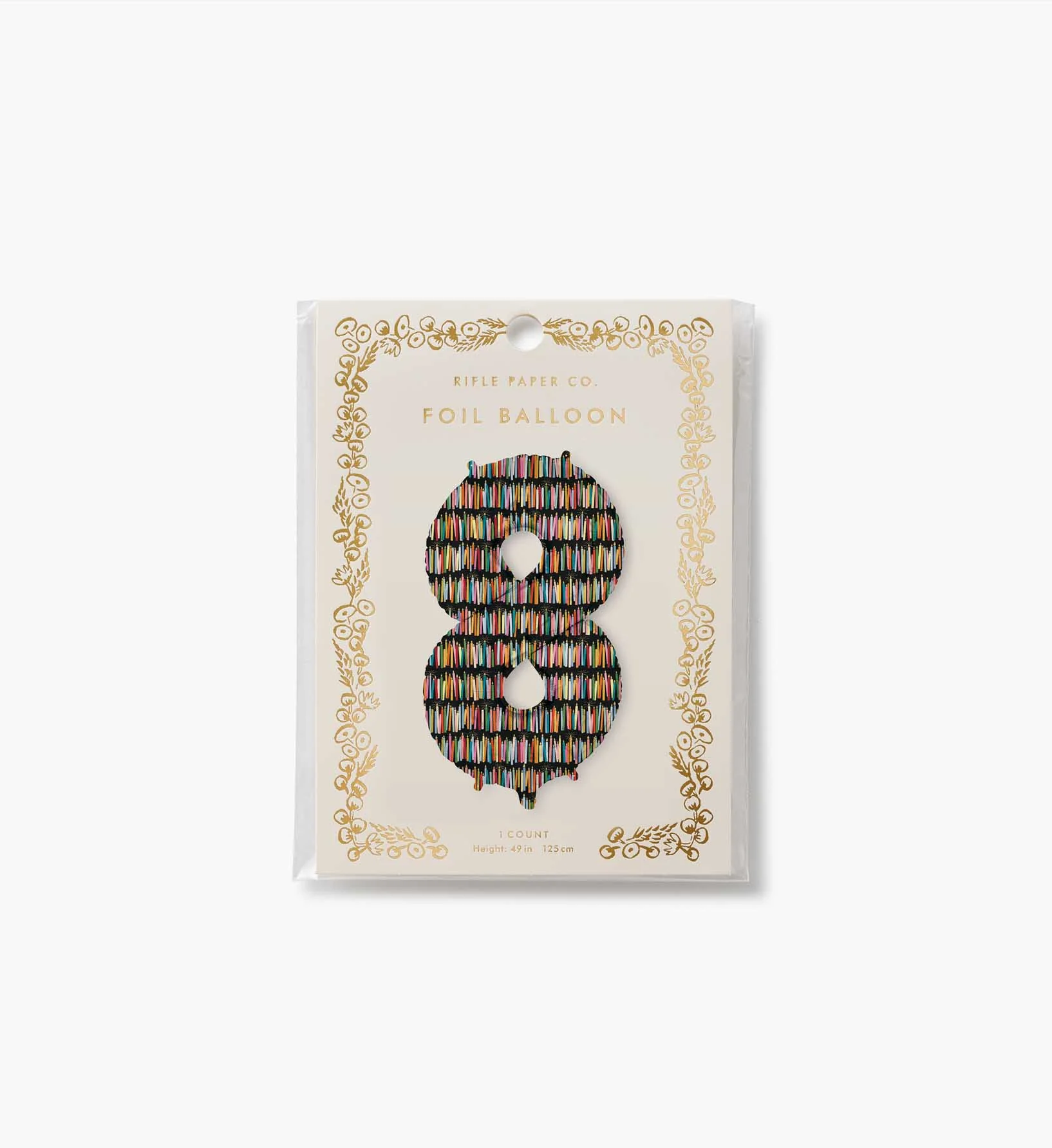 Numbered Foil Balloon - Candles - Image 18