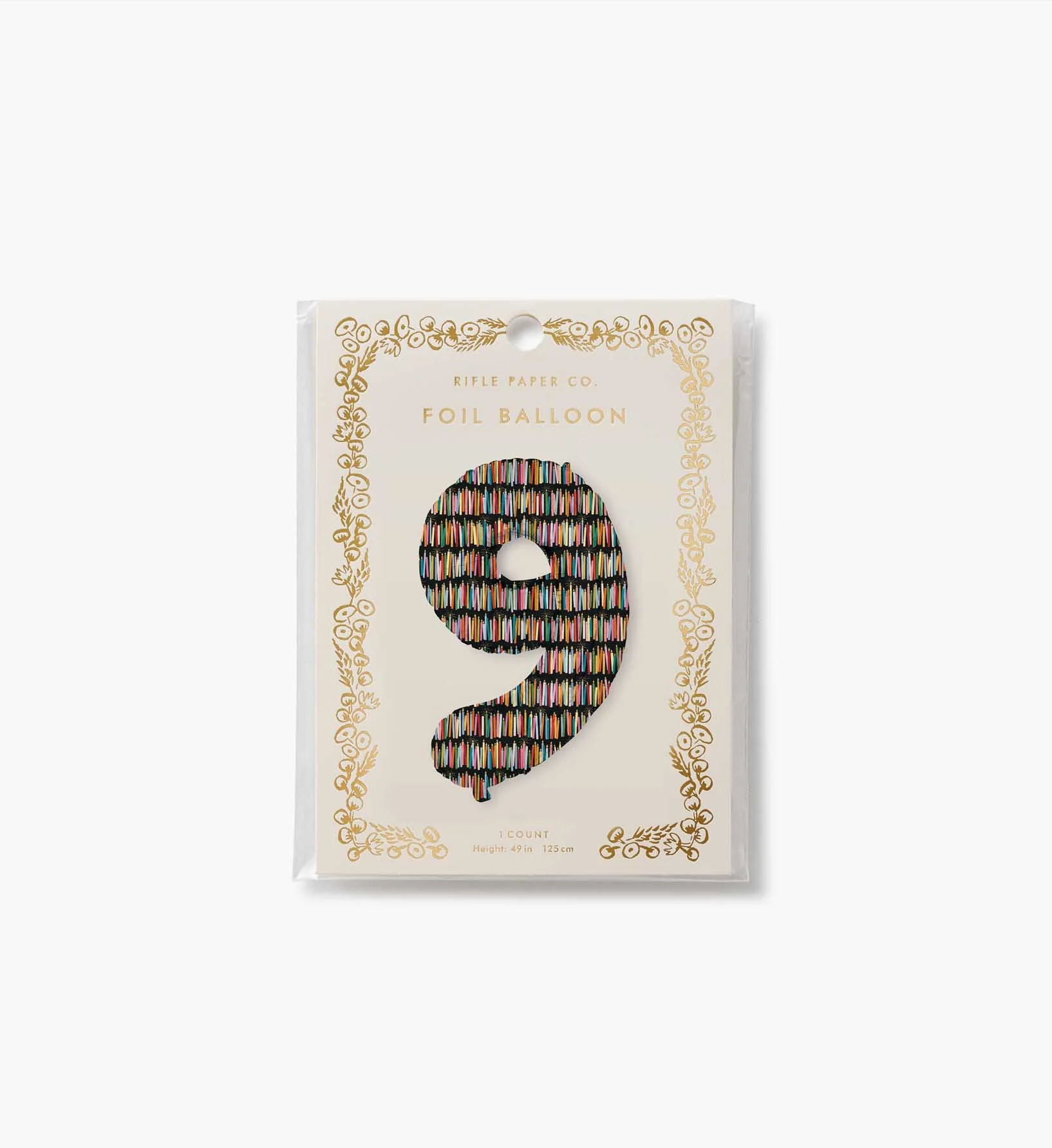 Numbered Foil Balloon - Candles - Image 20