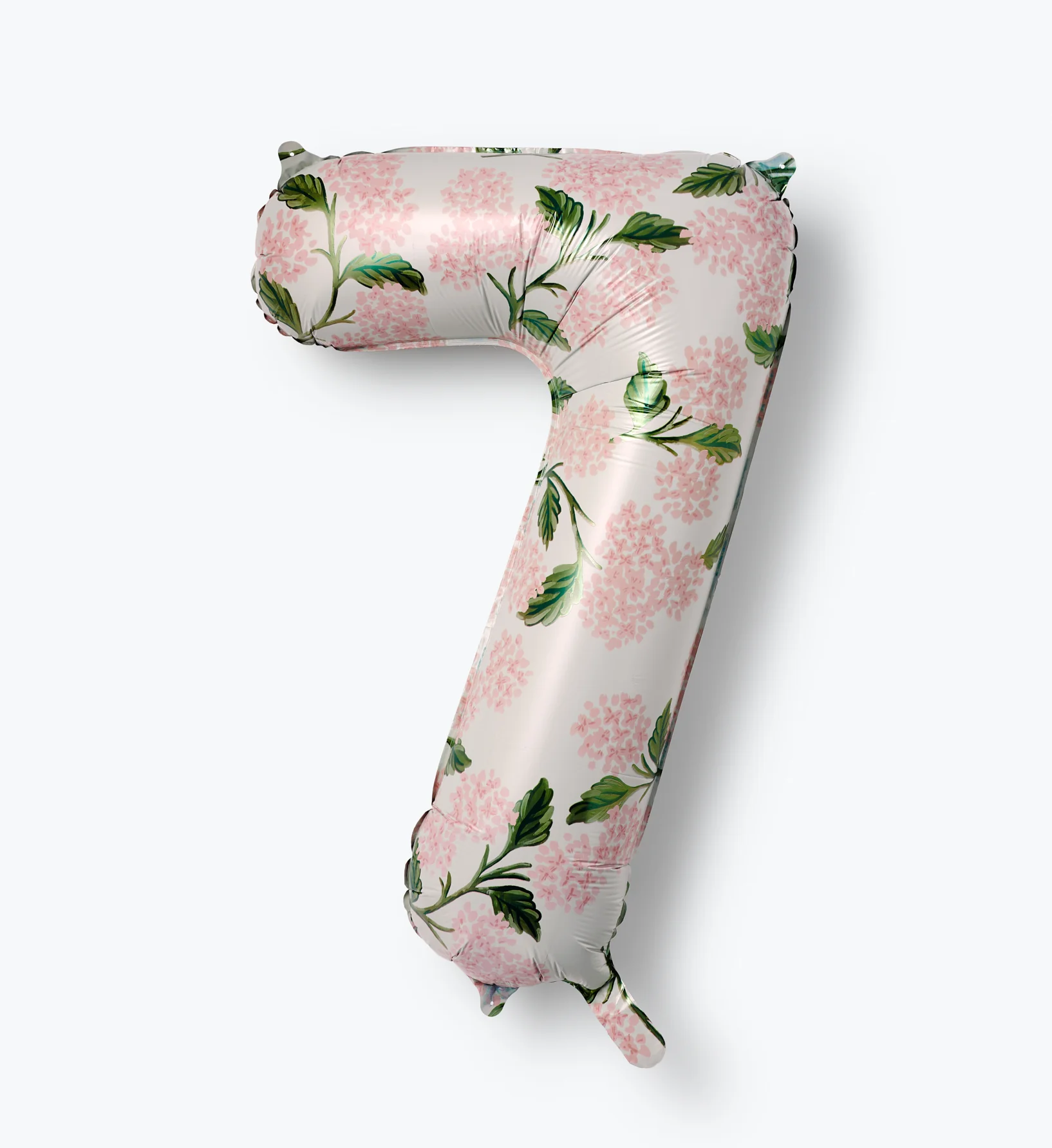 Numbered Foil Balloon - Pink Hydrangea - Image 15