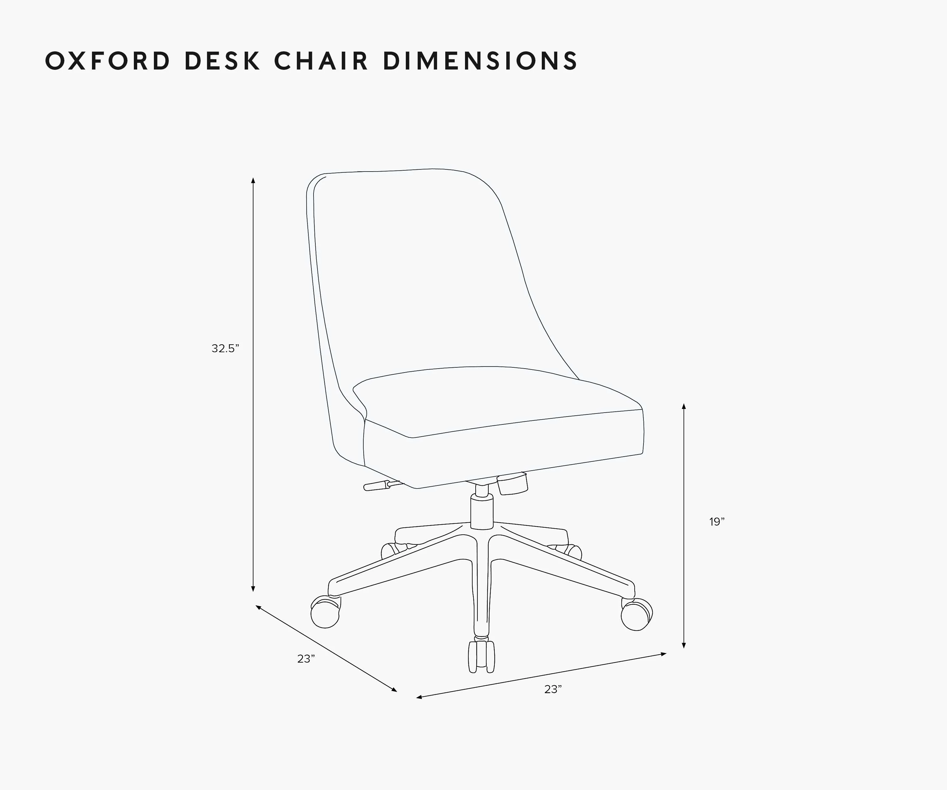 Oxford Desk Chair - Bramble - Image 14