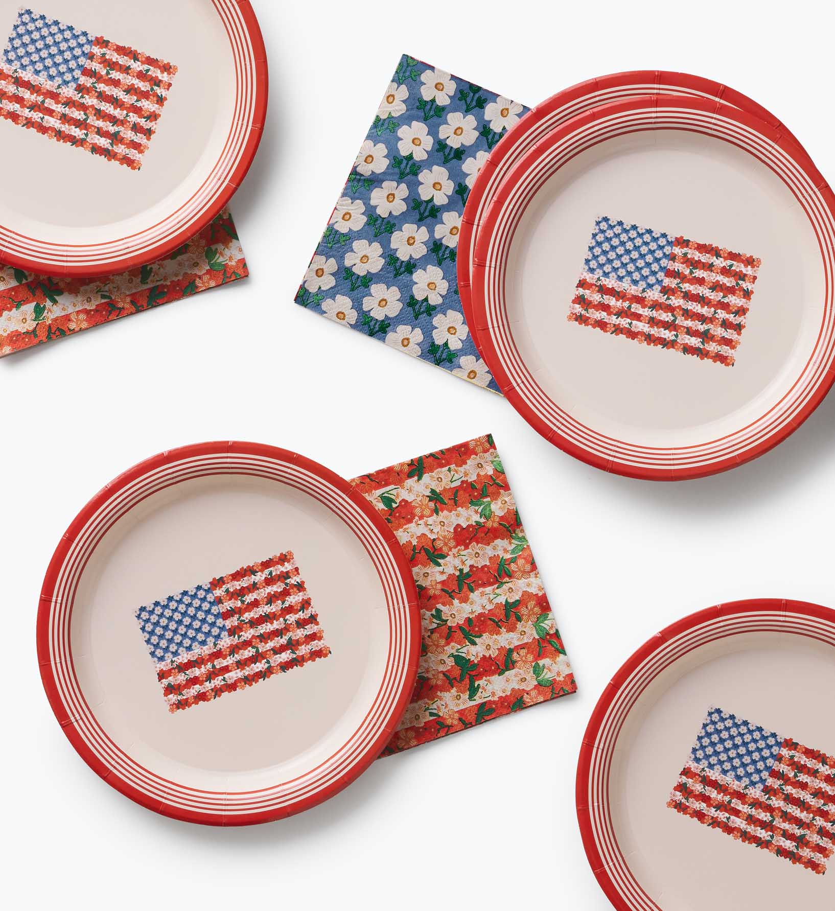 Small Paper Plates - Americana - Image 4