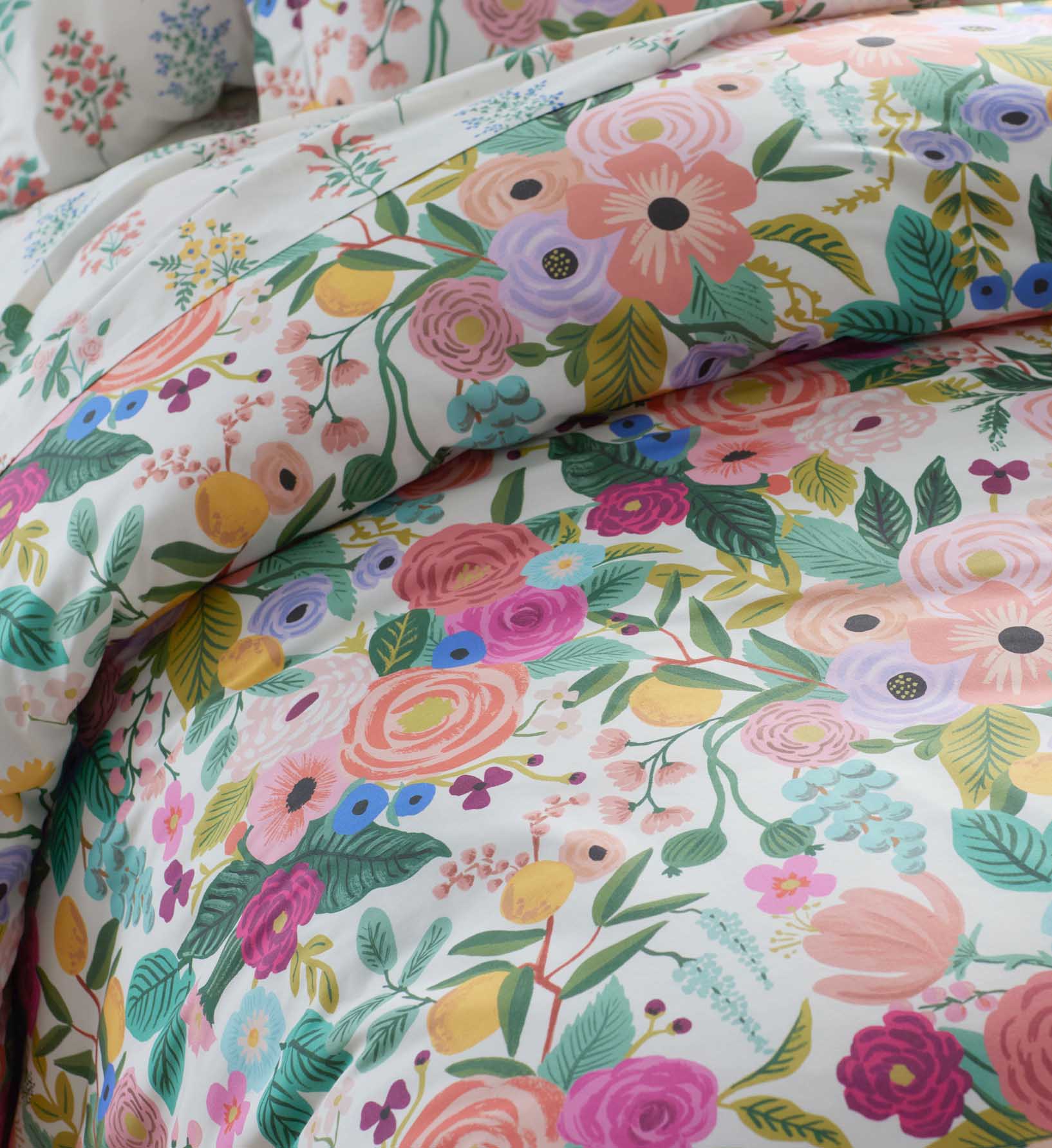 Percale Duvet Cover - Garden Party - Image 3