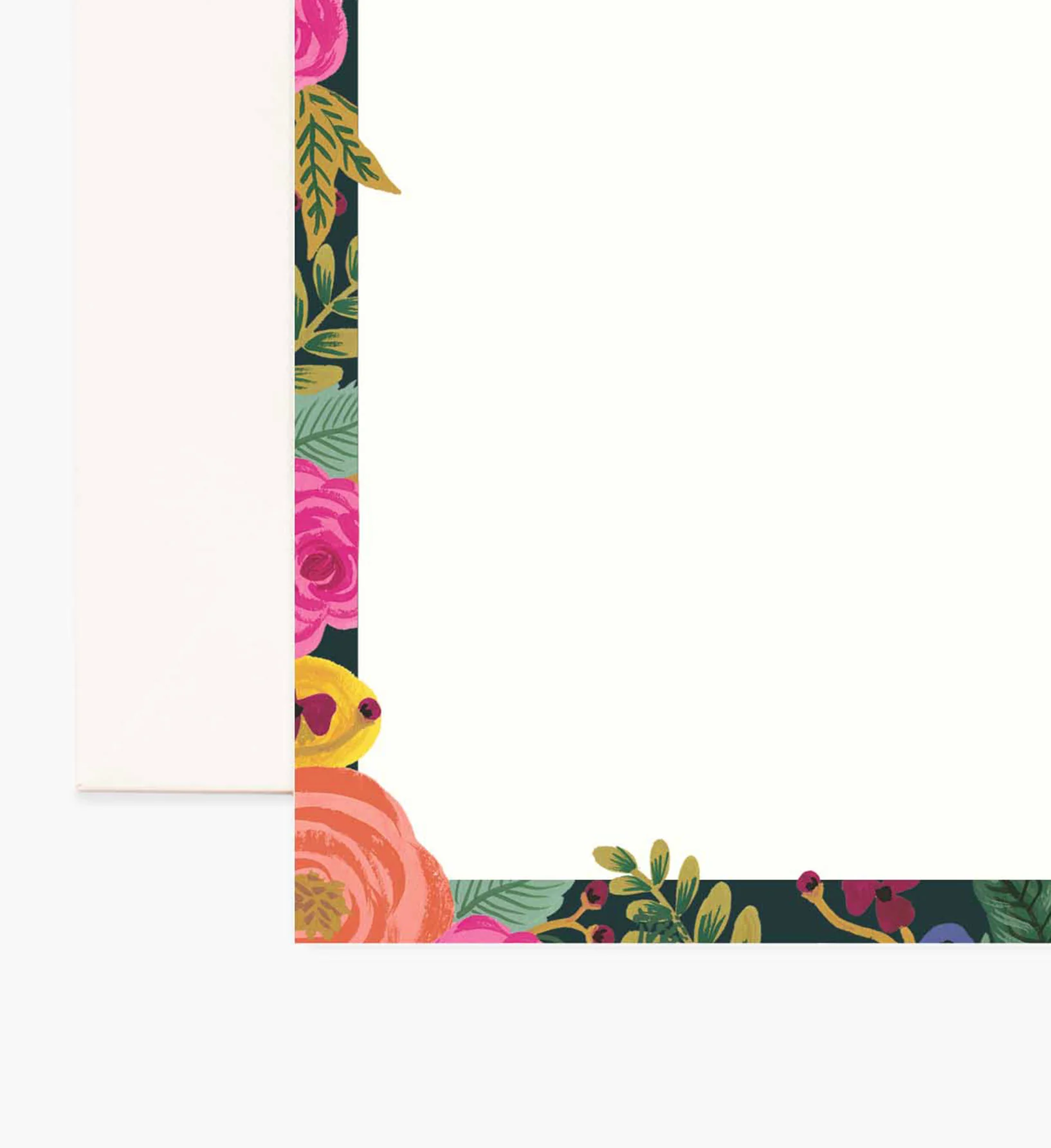 Floral Personalized Stationery  - Juliet Rose - Image 2