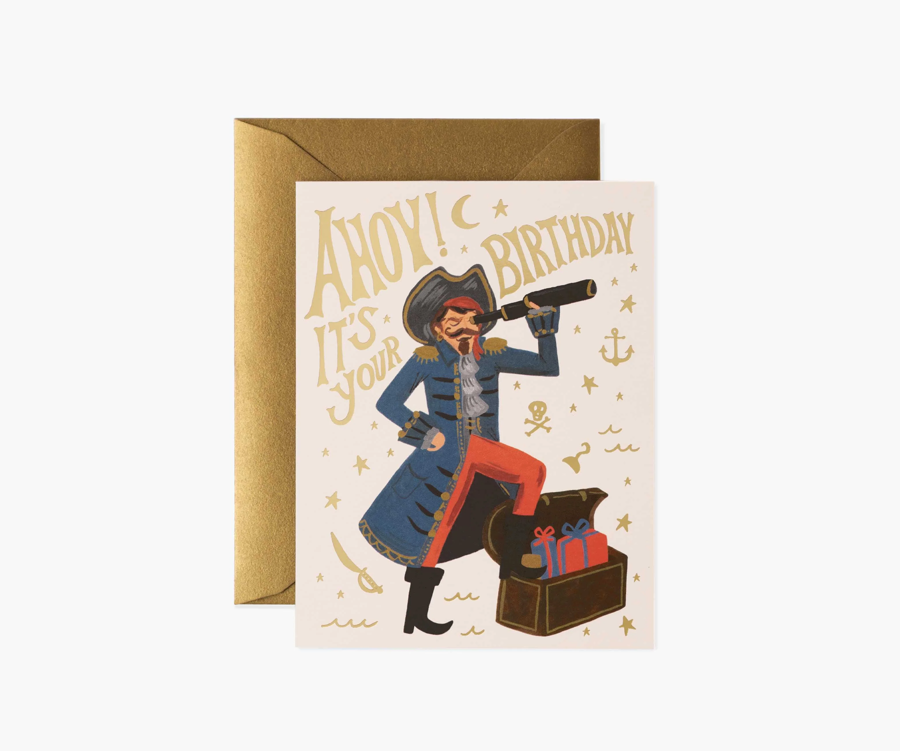 Pirate Birthday Cards - Boxed Set