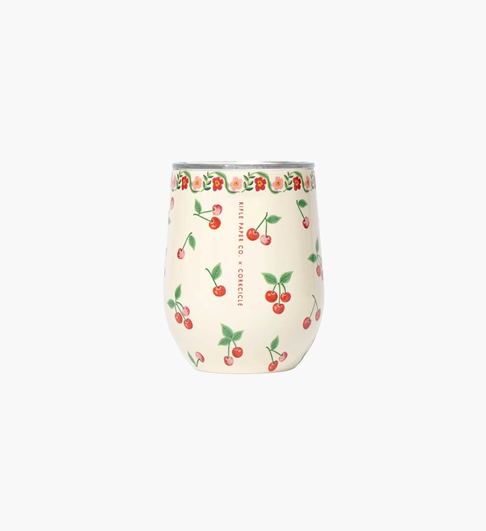 Stemless Wine Cup - Cherries